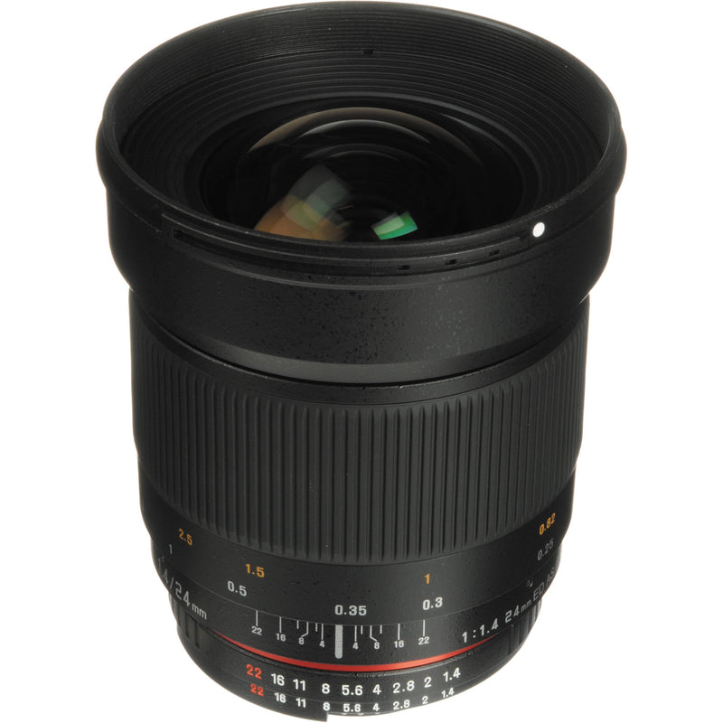 Samyang 24mm f/1.4 ED AS UMC Wide-Angle Lens for Nikon