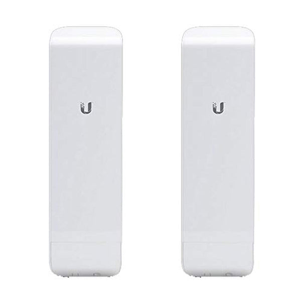 Ubiquiti NSM5 Bundle of 2 NanoStation M5 5GHz Outdoor airMAX CPE 150+Mbps 15+km