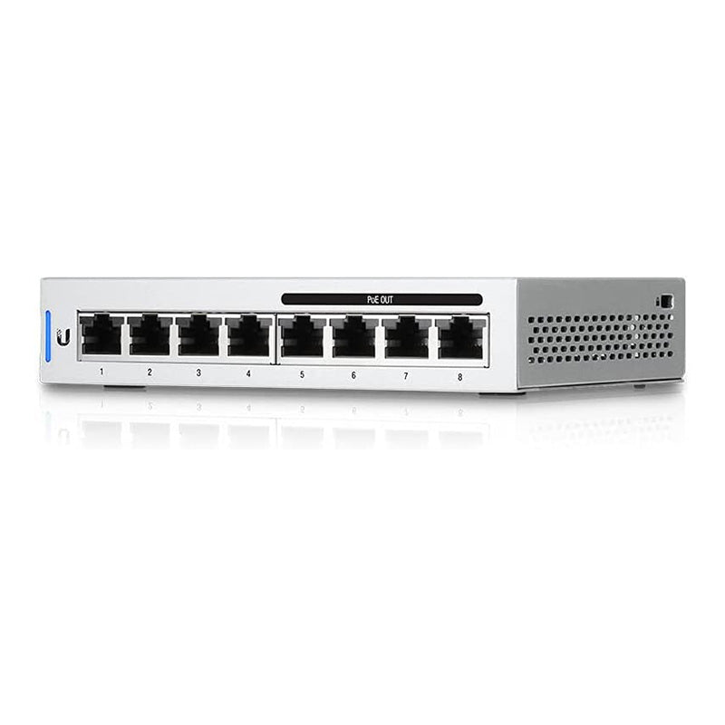 Ubiquiti Networks US-8-60W UniFi 8-Port Gigabit PoE Compliant Managed Switch