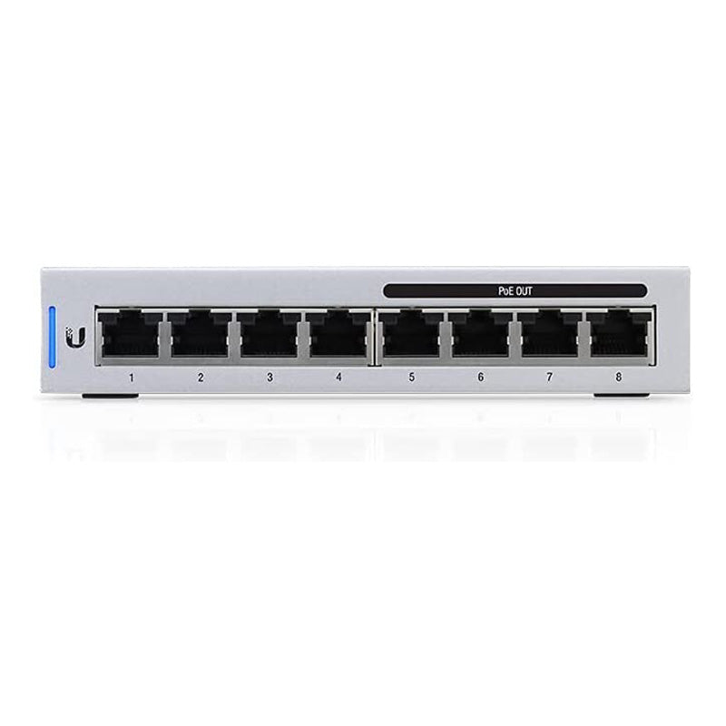 Ubiquiti Networks US-8-60W UniFi 8-Port Gigabit PoE Compliant Managed Switch