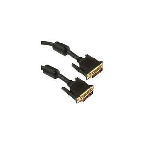 Unirise USA DVID-MM-06F DVID-MM-06F 6ft MM (Male to Male) DVI-D Dual-Link Black Video Cable