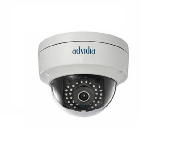 Advidia A-37-F  3MP 3.6mm H.264M JPEG Vandal Weatherproof Dome Camera