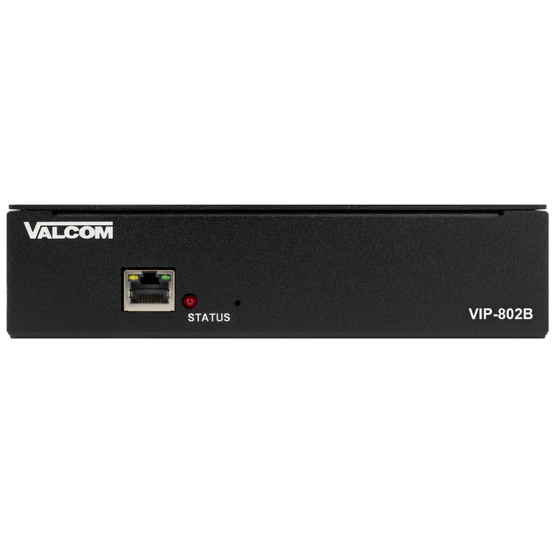 VALCOM Dual Enhanced Network Audio Port, VIP-802B