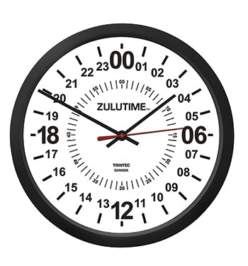 ZULU 24 HOUR CLOCK/White, 10