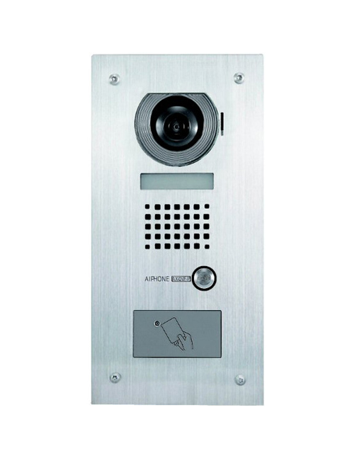 Aiphone Video Door Station Flush Mount Stainless Steel AX-DVF-P