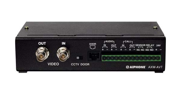 Aiphone AXW-AVT Ax-Series 24VDC 500mA  RJ45 jack Audio-Video Adapter / Transmitter