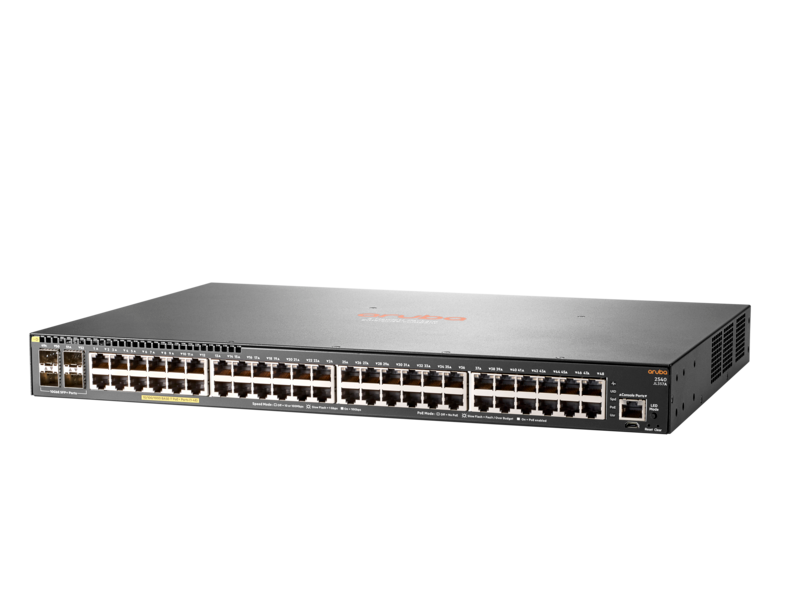 HPE Aruba 2540 48G PoE+ 4SFP+ Switch (JL357A)