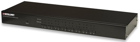 INTELLINET 506496 16-Port VGA Rackmount KVM Switch, Stock# 506496