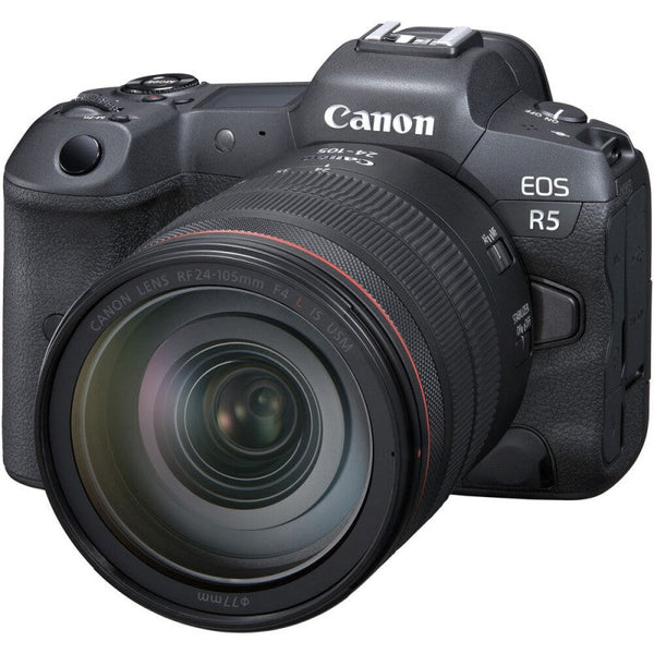 Canon EOS R5 Mirrorless Camera with 24-105mm f/4 Lens