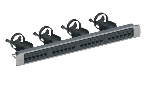 CommScope RJ45 Patch Panel 24-Ports Cat-6A Systimax 360 760152587