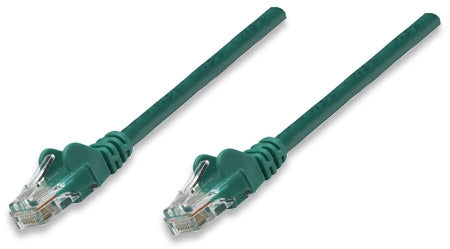 INTELLINET/Manhattan 319881 Network Cable, Cat5e, UTP 25 ft. (7.5 m), Green (40 Packs), Stock# 319881