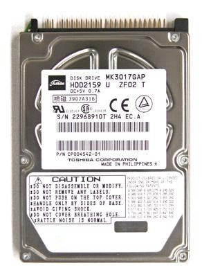 Toshiba MK3017GAP 30GB 4200RPM UDMA ATA-100 2.5\ 9.5MM Laptop Hard Drive (HDD2159)"