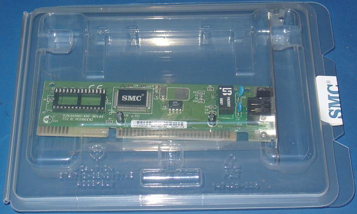 SMC SMC1660T EZ 10Mbps BaseT Ethernet PCI Network Adapter