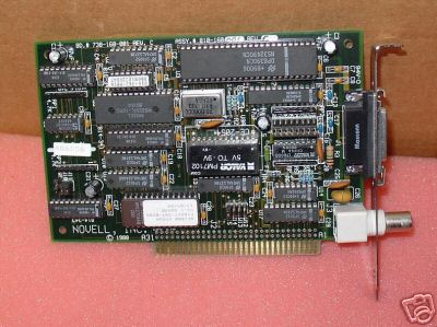 NOVELL 738-160-001 Ethernet Board ISA 810-160-001