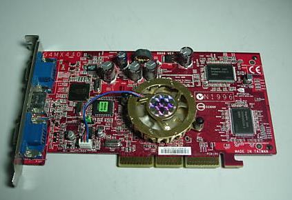 NVidia G4MX440-VTP 64MB Video Card