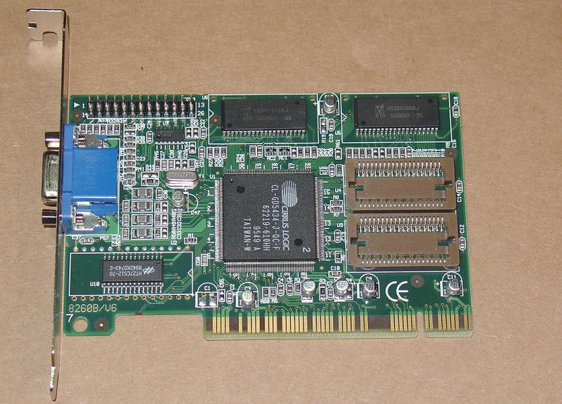 Cirrus Logic 1MB PCI Video Card