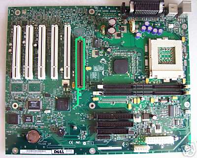 DELL 025UXR / 25UXR DIMENSION XPS Intel 82820 AGP SET Pentium III PGA 370 OEM Bare System Board