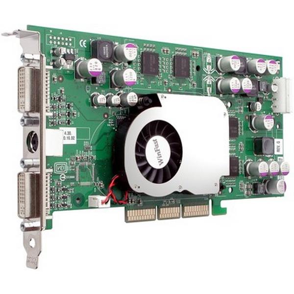 PNY VCQFX1000 Quadro FX1000 128MB Dual DVI DDR2 AGP 8x VCQFX1000-PB Video Card