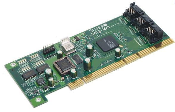 Supermicro SAT2-MV8 8-Port PCI-X 64-BIT 3.0 Gbs RAID Controller Card
