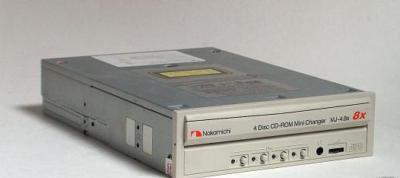 Nakamichi MJ-4.8SI / MJ-4.8S 8x SCSI 4-DISC CD Changer