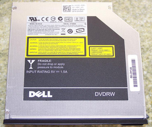 DELL DU-8A2S 8X Ultra Slim DVD±RW Drive