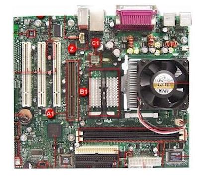 Gateway 4000776 D845HV EL PASO Motherboard