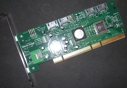 Silicon IMAGE SIL3124 4-Port SATA Raid ControllerCard