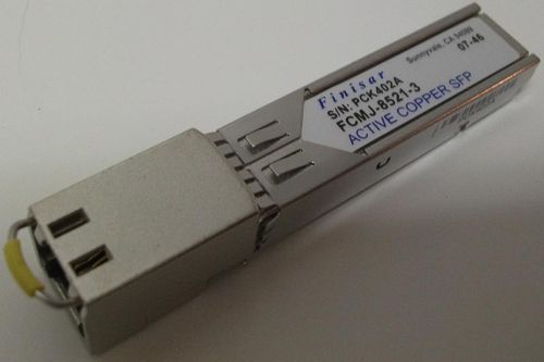 Finisar FCMJ-8521-3 1000Base-T Hot-pluggable Copper SFP Transceiver Module