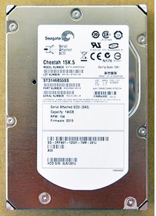 DELL/Seagate Cheetah 15K.5 RY491 146GB 15KRPM 16MB SAS (Serial Attached SCSI) 3.5\ Hard Drive"