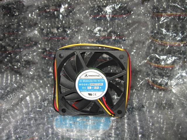 INNOVATIVE BS601012H 4700RPM 12V 2.52watt 60x60x10MM Cooling Fan