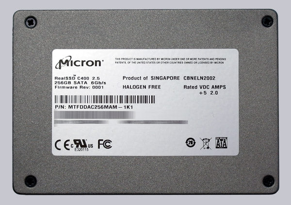 Micron Technologies MTFDDAC256MAM-1K1 256GB SATA-6.0Gbps 5V 2.5\ Flash Solid State Drive (SSD)"