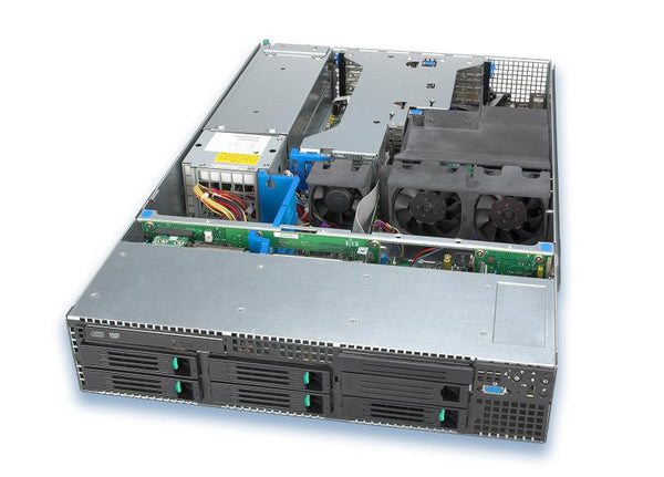 Intel SR2500ALBRPR Chipset-5000P Socket-LGA771 64Gb FBDIMM 750Watts 2U Rack-Mountable Server System