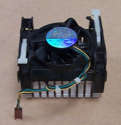 Intel Socket-478 12VDC 0.21A 3-Pin Aluminum Heatsink Fan (A38001-002)