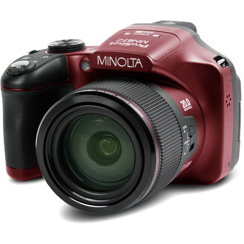 Minolta MND67Z Digital Camera (Red)