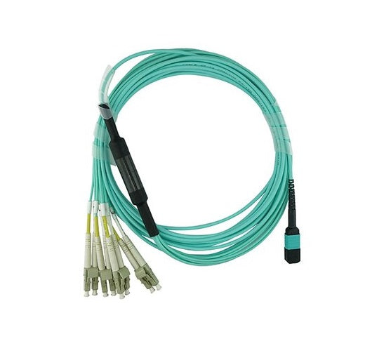 Lenovo 00FM413 3M MTP-4xLC OM3 Multimode Fiber Breakout Cable