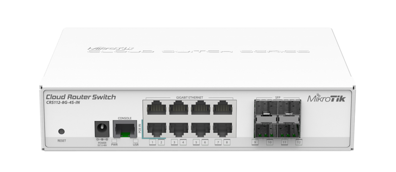 Mikrotik CRS112-8G-4S-IN Cloud Router Switch