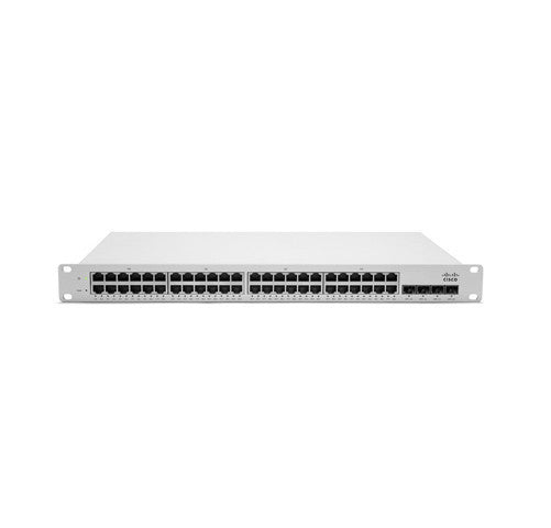 Meraki MS225-48LP L2 Stacking Cloud Managed 48x GigE 370W PoE Switch