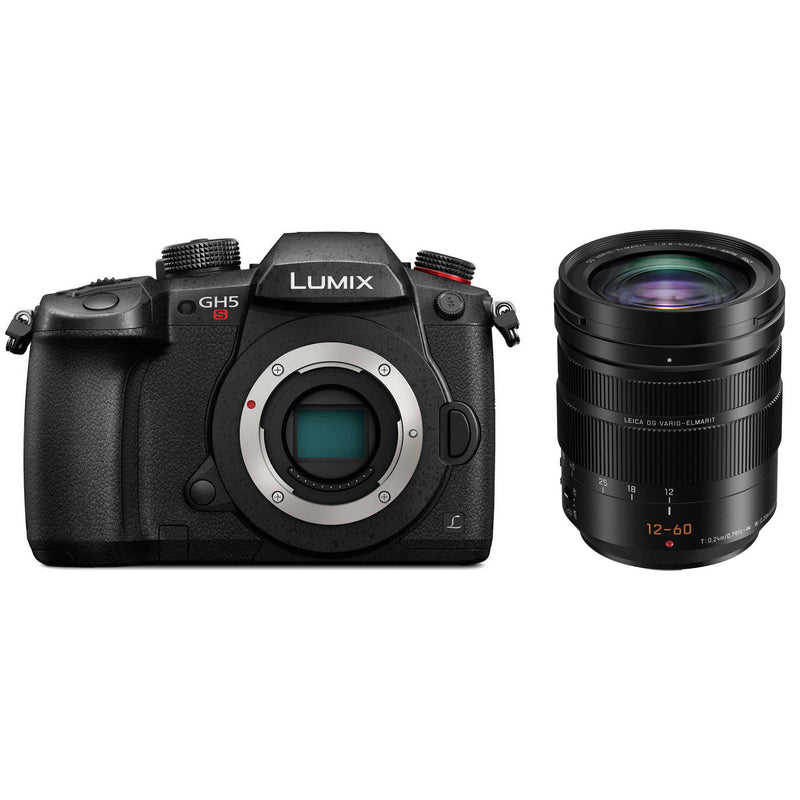 Panasonic Lumix GH5S Mirrorless Camera with 12-60mm Lens