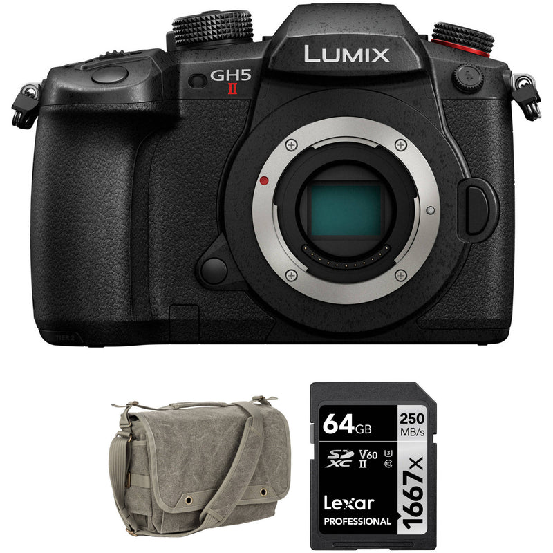 Panasonic Lumix GH5 II Mirrorless Camera and Bag Kit