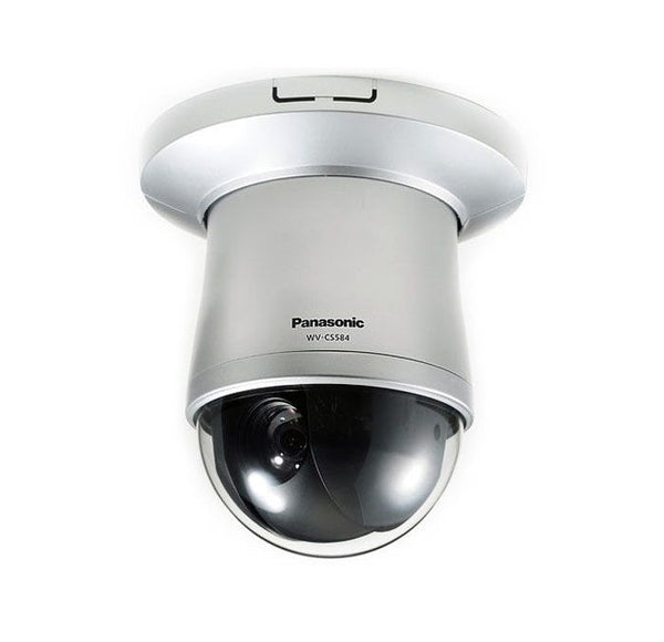 Panasonic PTZ Dome Camera 1/4\ CCD 650 TVL Super Dynamic Day/Night WV-CS584"