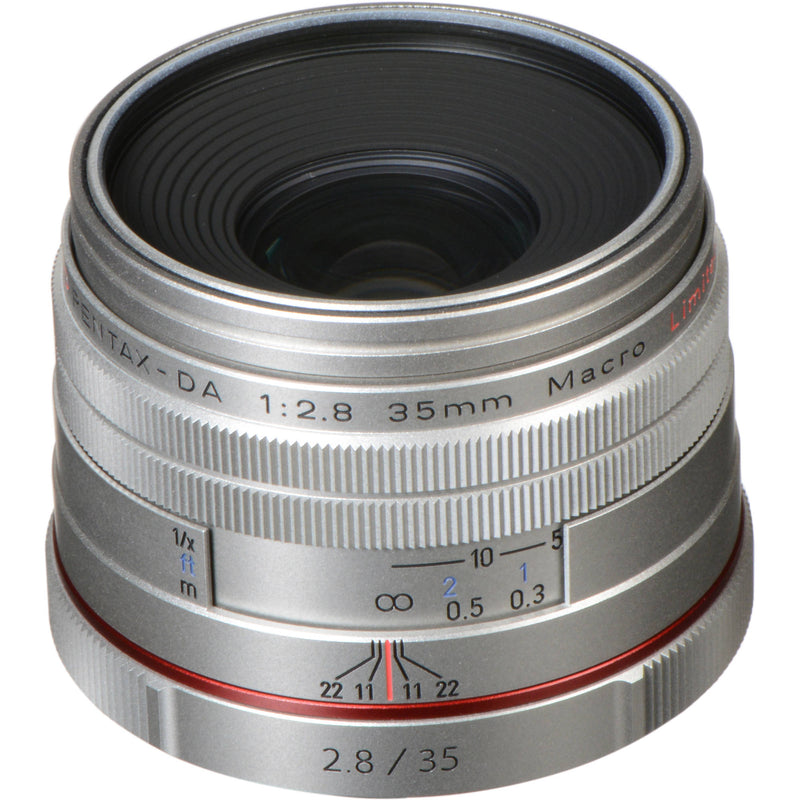 Pentax HD Pentax DA 35mm f/2.8 Macro Limited Lens (Silver)