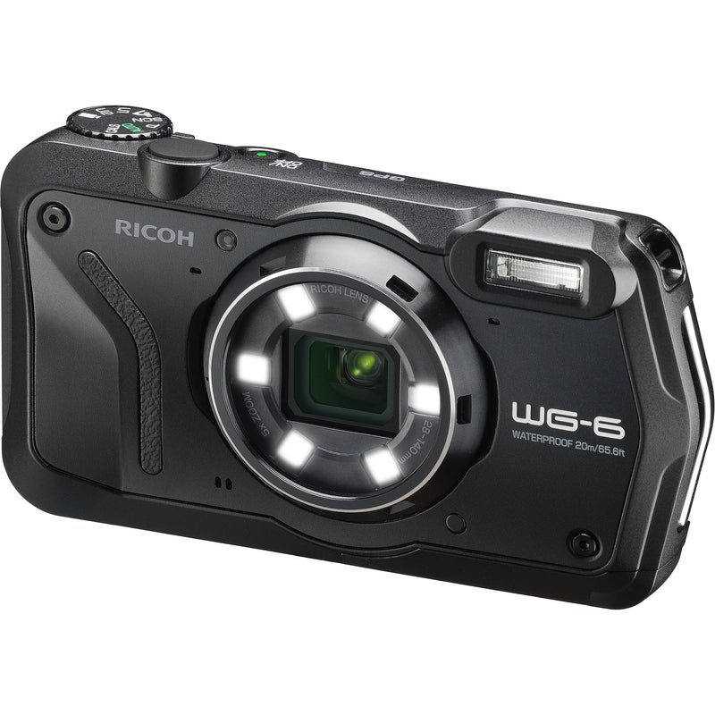 Ricoh WG-6 Digital Camera (Black)