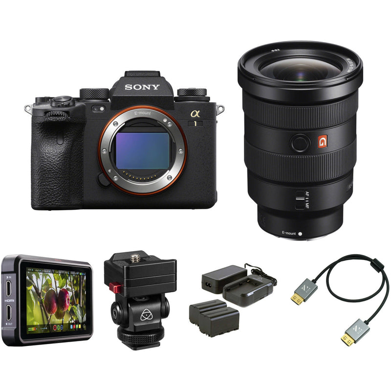 Sony a1 Mirrorless Camera with 16-35mm f/2.8 Lens and Raw Recording Kit