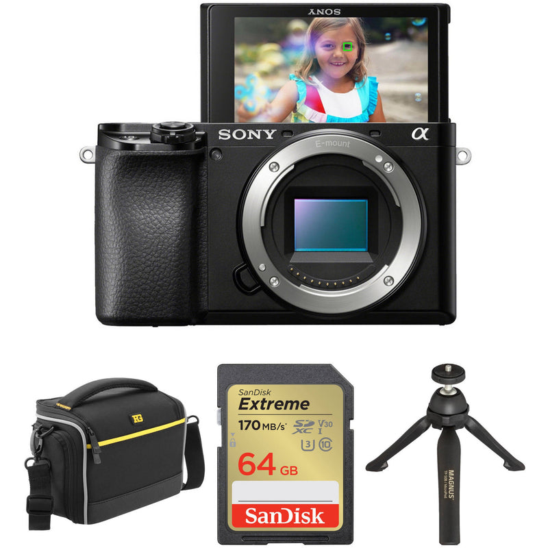 Sony a6100 Mirrorless Camera with Accessories Kit