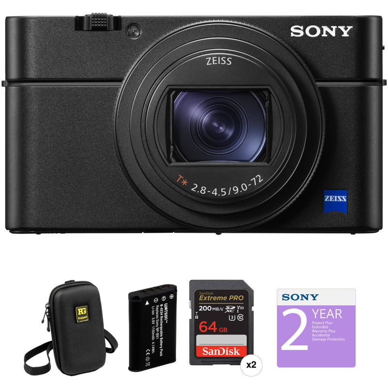 Sony Cyber-shot DSC-RX100 VI Digital Camera Deluxe Kit