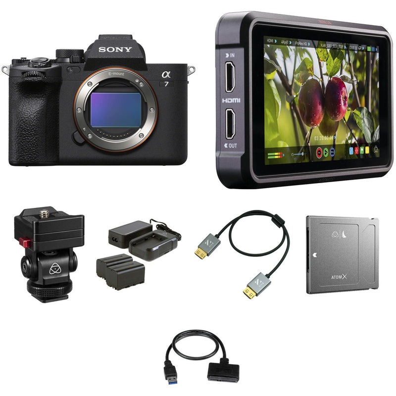 Sony a7 IV Mirrorless Camera with Raw Recording Kit