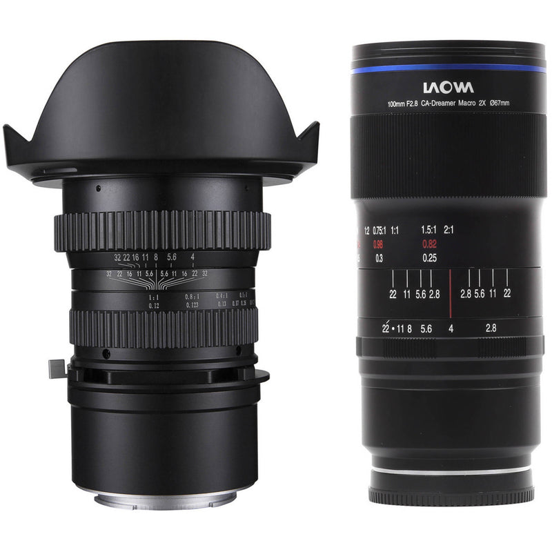 Venus Optics Laowa 15mm f/4 and 100mm f/2.8 Macro Lenses Kit for Sony E